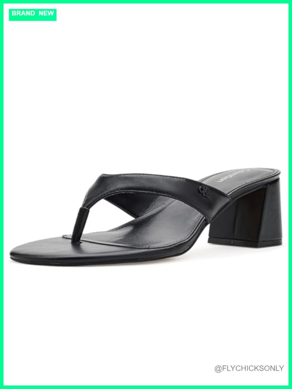 Faux Leather Block Heel Dress Sandals Slip-On Almond Open Toe Heeled Sandal